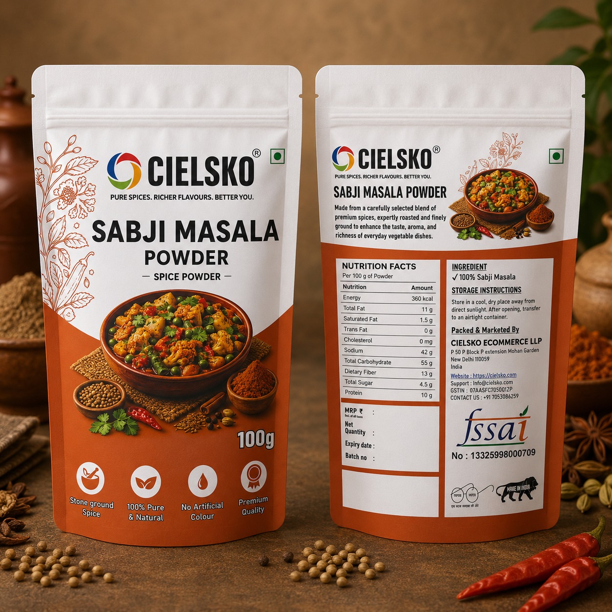 SABJI MASALA POWDER