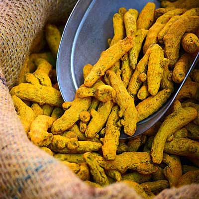 whole turmeric finger